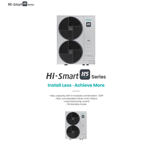 Climatiseur sur pied Hisense Hi Smart Series avec pompe à <span class=keywords><strong>air</strong></span>, système de climatisation écologique à faible teneur en carbone et réfrigérant éco-responsable - Product Image 3