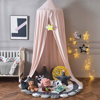 Moustiquaire de lit ronde de haute qualité, kit de suspension complet pour enfants