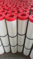 Neue industrielle Polyester-Top-Luftreiniger-Filter patrone Plissee-Staubbeutel für Zementsilo-Staubs ammler