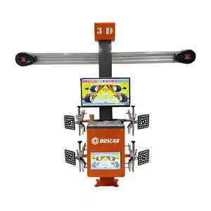 Machine d'alignement de roues 3D avec affichage à 2 écrans, caméra Sony et imprimante HP, atelier d'alignement de roues 3D - Product Image 1