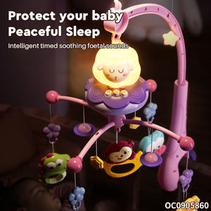 Juguetes multifuncionales para bebés, proyector colgante, cama, campana, cama <span class=keywords><strong>de</strong></span> bebé, juguete colgante, <span class=keywords><strong>cuna</strong></span> <span class=keywords><strong>de</strong></span> bebé, luz móvil y canción remota - Product Image 3