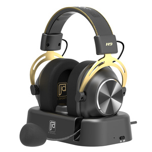 Không Dây Chơi Game Tai Nghe 7.1 Surround Âm Thanh Bt/2.4G/USB Ba Chế Độ 53Mm Điều Khiển Với Sạc Dock & Mic Cho PC/PS5 - Product Image 1