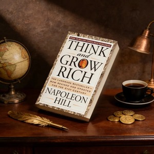 คิดแล้วรวยโดยนาโปเลียน ฮิลล์ หนังสืออ่านเกี่ยวกับความเป็นอิสระทางการเงิน ปรัชญาความสำเร็จ การสร้างความมั่งคั่ง - Product Image 1
