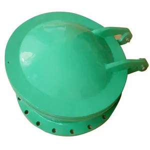 Industrial Fish pond Water Drain Fiberglass Back Check-Stop Frp Flap Gate Valve