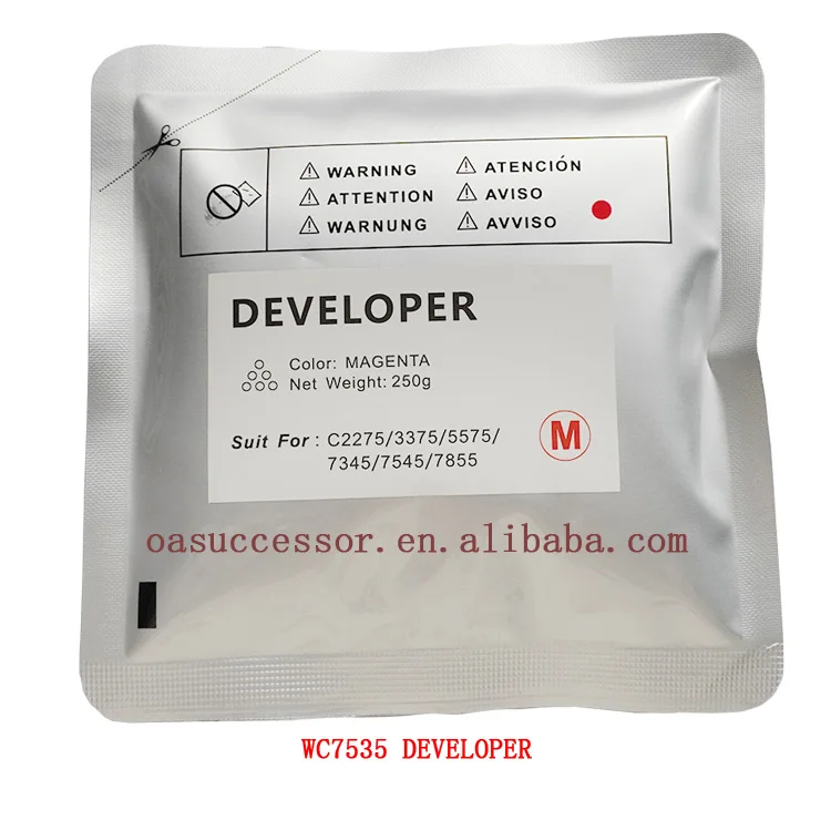 WC7535 Developer from Japan - Compatible for Xerox Printers