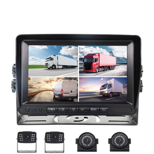 7 pollici HD impermeabile camion telecamera Monitor sistema con visione notturna retromarcia telecamera di retromarcia registrazione DVR assistenza per camion - Product Image 4
