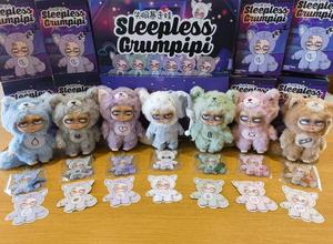 Sleepless Grumpipi Insomnia Runaway Baby vinilo felpa caja ciega juego de moda figura colgante niña Regalo de Cumpleaños adornos - Product Image 4