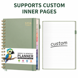 Agenda Aziendale Personalizzata con Logo Stampato, Copertina in Pelle PU Minimalista con Angoli Arrotondati, <span class=keywords><strong>Libro</strong></span> degli Indirizzi Aziendale in Tessuto - Product Image 3