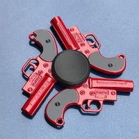 Venta caliente diferentes estilos fidget SPINNER fiesta juguete regalo niños aleación de zinc arma militar accesorios alivio de presión giroscopio juguete