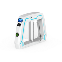 Barrière pivotante automatique intelligente pour contrôle d'accès rapide, idéale pour hôtels, supermarchés et entrées.