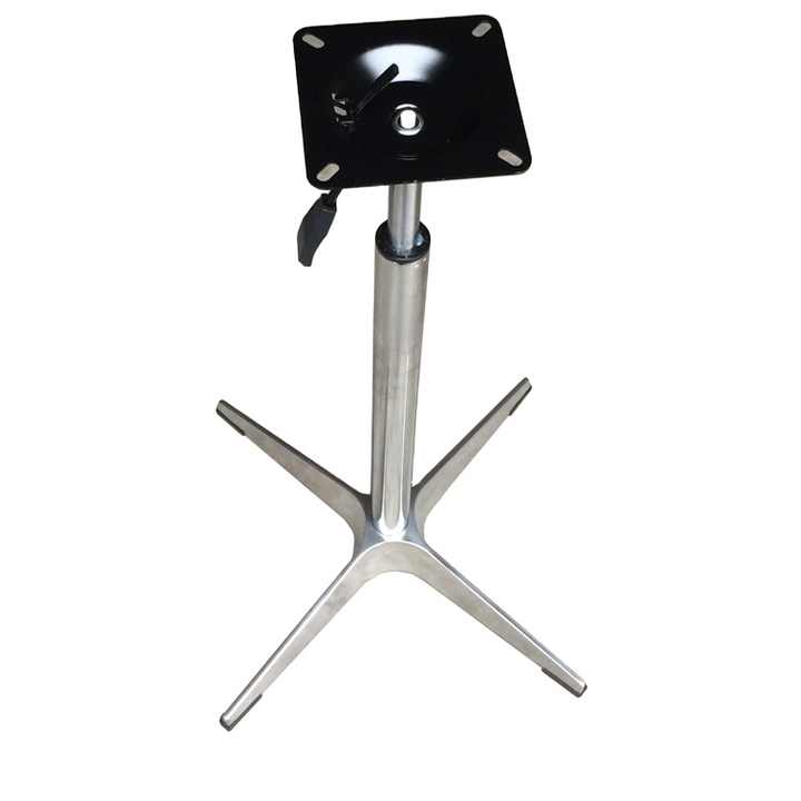 Height adjustable gas lift table base 4star aluminum swivel chair base