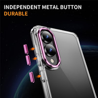 Coque de téléphone PC rigide en TPU souple transparent pour Samsung Galaxy S25 Edge S24 S23 Ultra S22 S21 FE Plus coque de protection antichoc