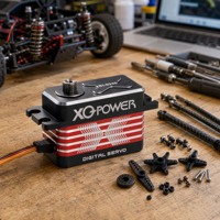 Servo Digital CNC sin Escobillas Programable XQ POWER BLS348 de 48KG y 70g, 0.09s, Bajo Perfil, Engranaje de Acero, Alta Precisión, Motor Servo RC
