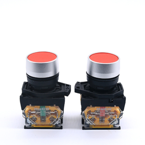 La38 22mm 1No 1Nc 10A tạm thời/lantching tự động rese đẩy nút chuyển đổi - Product Image 1