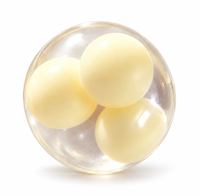 Boules Squishy Anti-Stress Effet Craquant, Forme Boulette de Riz, pour Soulagement de l'Anxiété, pour Adultes, Douces, Non Rebondissantes, Idéales pour Cadeaux de Fête
