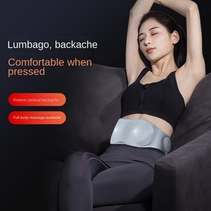 Nouvelle ceinture de massage électrique amincissante avec fonction musicale, batterie intégrée, vibration et chauffage, masseur abdominal chauffant pour la maison - Product Image 2