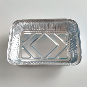 8011 3003 alliage alimentaire <span class=keywords><strong>Alu</strong></span> plat/plateau/casserole feuille d'aluminium conteneurs alimentaires à emporter - Product Image 1