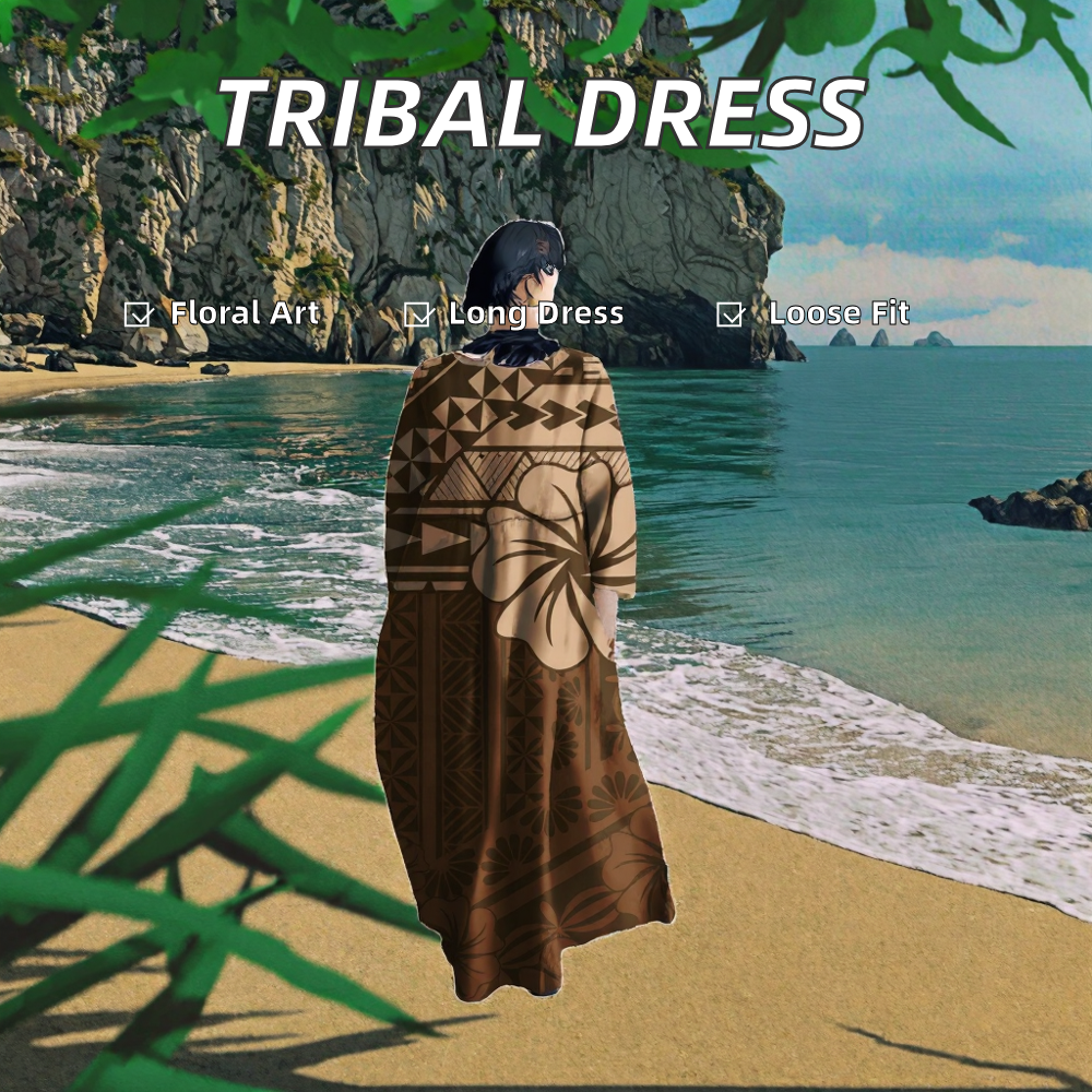 Pacific Island Tribal Design Floral Hawaiian Dresses for Women O-Neck Polynesian Clothing Samoan Puletasi Dress Pocket Summer| Alibaba.com Pacific Island Tribal Design Floral Hawaiian Dresses for Women O-Neck Polynesian Clothing Samoan Puletasi Dress Pocket Summer| Alibaba.com