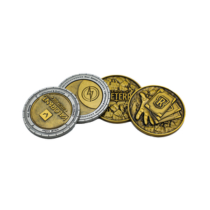 Moneda Metálica de Dos Tonos Personalizada con Iluminación, Moneda de Juego con Diseño en Relieve 3D para Fanáticos de los Juegos - Product Image 4