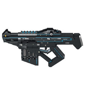 Reobrix 77007 Serie Militar Pistola de Juguete con Expulsión de Proyectiles, Modelo de Bloques de Construcción de 1508 Piezas, Juguete Educativo Técnico, Regalo Festivo - Product Image 2