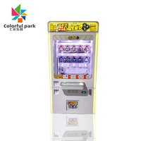 Coloré parc pièce poussoir Push Win peluche Machine griffe grue Machine clé maître prix jeu Machine 2025