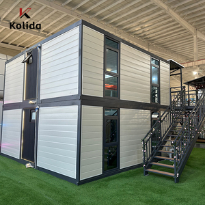 Kolida không thấm nước 40ft 20 ft prefab container mở rộng nhà cách nhiệt gấp đúc sẵn nhà 2 3 phòng ngủ với phòng tắm - Product Image 2
