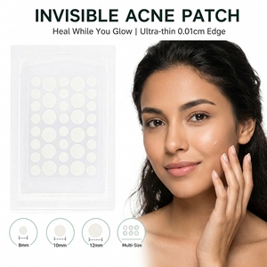 Parches de Ácido Salicílico para el Acné, Parches Hidrocoloides para Granos, Tratamiento Localizado, Control de Grasa, Cuidado Invisible del Acné, Adhesivos para el Alivio de Imperfecciones - Product Image 1