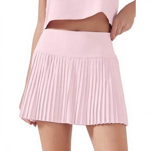 Women's High Waist Pleated A-Line Breathable Anti-Wrinkle Tennis Skort with Pockets Casual Workout Skirt - Product Image 5