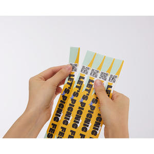 สายรัดข้อมือ AnyWristband สายรัดข้อมือสำหรับเข้าชมงาน แบบเต็มสี ทำจากวัสดุ TYVEK แบบเชื่อมต่อ ขนาด 19 มม. (3/4 นิ้ว) สำหรับใช้ในการเข้าชมงาน - Product Image 4