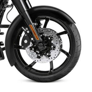 Xf290665 unpainted 23 "גלגל קדמי fender מתאים עבור הארלי טיולים מותאמים אישית baggers 1997-2013 - Product Image 5