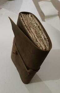 Premium Leather <b>Journal</b> Diary Notebook Handmade A5 Vintage <b>Writing</b> Book with Deckle Edge Paper Personalized Leather Cover OEM - Product Image 2