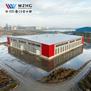 Centro Logístico de Almacenamiento de Construcción Metálica Comercial de 5000 m², Fábrica de Ahorro de Energía, Bajo Mantenimiento, Montaje Rápido - Product Image 1