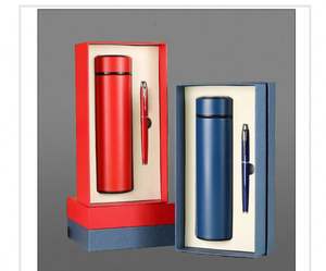 Wholesale Customized Company Corporate Giveaways & Vacuum Flask & Pen Business Gifts Set - Product Image 5