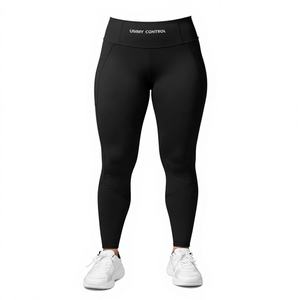 Leggings de yoga pour femmes Ummym, couleur unie, longueur intégrale, taille haute, sans couture, en spandex et polyester, rehausse la silhouette, pour le fitness et le quotidien - Product Image 1