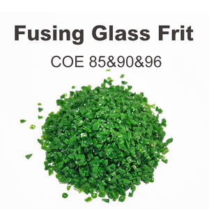 Fornitura di fabbrica vetro fuso a caldo COE90 Fine Frit-grande fusione di vetro fuso per lavori di vetro fai da te - Product Image 5