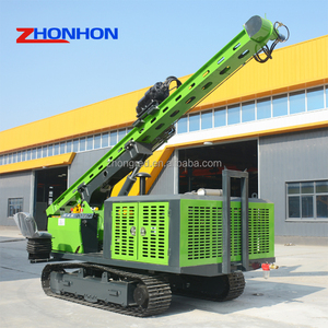 Pile driver à mât coulissant pour la construction <span class=keywords><strong>de</strong></span> poteaux photovoltaïques, avec positionnement précis et haute efficacité - Product Image 4