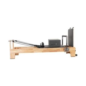 El mejor reformador de Pilates Elinar clásico Pilate <span class=keywords><strong>cama</strong></span> moldeadora de cuerpo <span class=keywords><strong>cama</strong></span> de reformador avanzado máquina de Pilates de recuperación de madera de arce para el hogar - Product Image 4