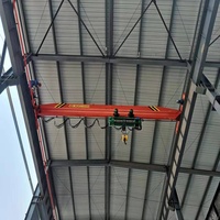 Pont roulant monopoutre européen 1-20T, portée 7,5-28,5 m, hauteur de levage 6-18 m, surveillance en temps réel, levage sécurisé, marque Nucleon