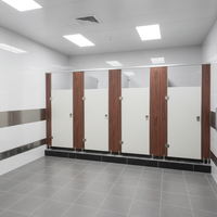 Cabines de toilettes au design moderne, écologiques, ignifuges, durables, imperméables, cloisons en mousse PVC, cloisons de toilettes