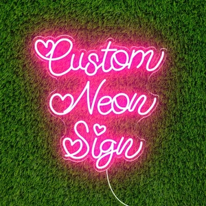 Custom Acrylic Led <b>Light</b> Neon Sign Fast Delivery Neon <b>Letter</b> for Living Room Decoration Party <b>Light</b> Open Close Flex Neon Sign - Product Image 2