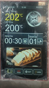 Four rotatif électrique complet à 5, 8, 10 ou 15 plateaux, soudé au laser, pour boulangerie commerciale, chaîne de restaurants, centre commercial, certifié CE - Product Image 6