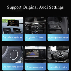 12,3 pulgadas Android <span class=keywords><strong>Apple</strong></span> <span class=keywords><strong>Carplay</strong></span> Multimedia para <span class=keywords><strong>Audi</strong></span> <span class=keywords><strong>A6</strong></span> <span class=keywords><strong>C7</strong></span> A7 2012 - 2019 Monitor Auto Player navegación GPS pantalla - Product Image 4
