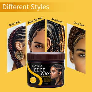 Gel Coiffant Fixation <span class=keywords><strong>Forte</strong></span> Longue Durée Anti-Casse et Contrôle des Bords pour Cheveux – Marque Privée - Product Image 4