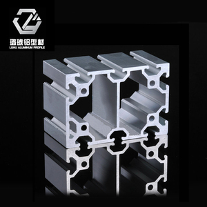 โครงอะลูมิเนียมอุตสาหกรรม Luhu Aluminum Profile 80120 สำหรับตู้เครื่องจักรและชั้นวาง - Product Image 1