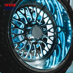 Jantes en alliage d'aluminium forgé Deep 22x12 24x14 26x16 8X170 8x180 pour camions tout-terrain Ford F-150 GMC Ram 1500 2500 3500 - Product Image 4