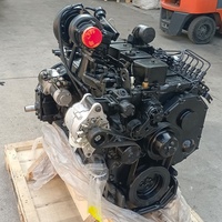 Ensemble moteur diesel DCEC 6BT 5.9L 150HP 6BT5.9-C150 pour plateforme de forage et rouleau compacteur