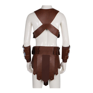 Conjunto de Disfraz de He-Man para Hombre Adulto, Armadura de Cuero, Pechera, Falda, Muñequeras, para Halloween y Actuaciones Escénicas - Product Image 4