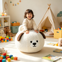 Équipement d'exercice sensoriel pour enfants, coin apaisant, peluche bulle chiot, ballon de yoga