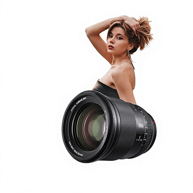 Standard Fixed Focus F1.2 Pro Large Aperture Auto Lens for X/E/Z Mount Mirrorless Camera