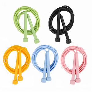 Compra al por mayor: Cuerda de saltar de velocidad con peso de ABS, sin enredos, con logotipo OEM personalizado, ajustable, para boxeo y gimnasios profesionales. - Product Image 1